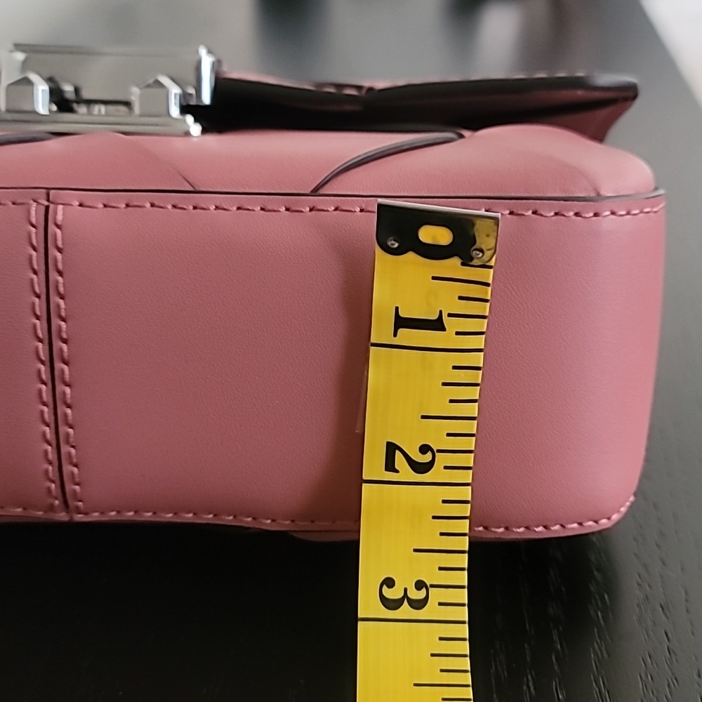 Michael KorsTribeca Small Convertible Chain Shoulder Bag In Rose - Picture 10 of 14
